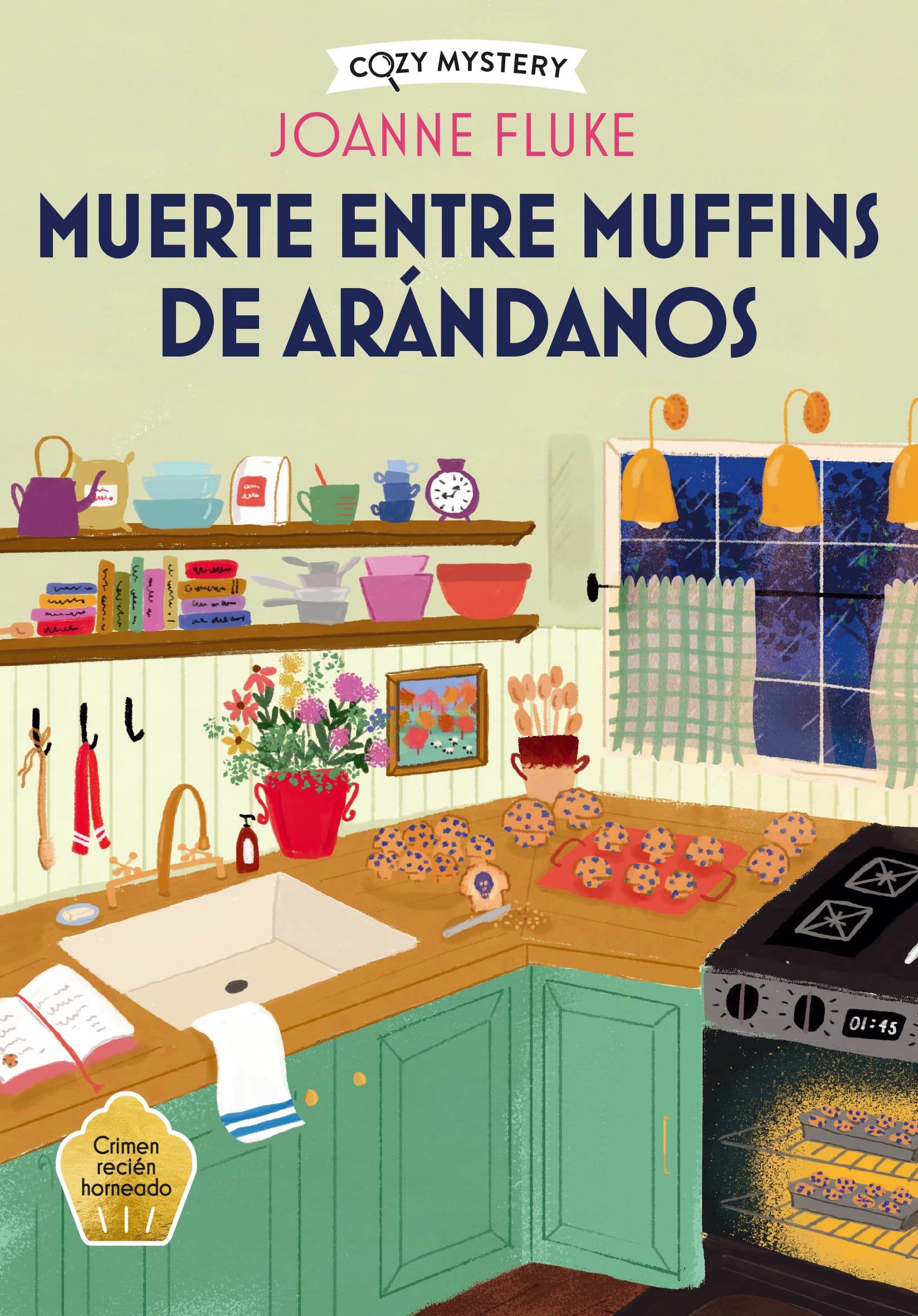 Muerte entre muffins de arándano (Cozy Mystery)